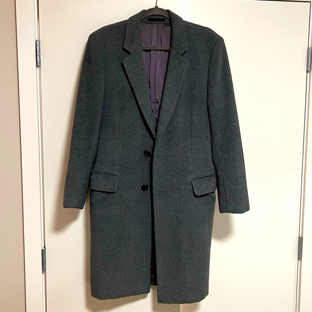 Men Cashmere Dress Coat M